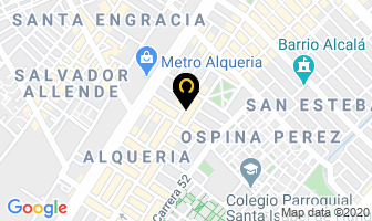 Mapa de Cortinas Tomy en Bogotá D.C