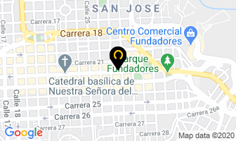 Mapa de Cortinas Y Cenefas en Manizales