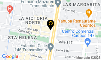 Mapa de Cortinas Y Pisos 149 en Bogotá D.C