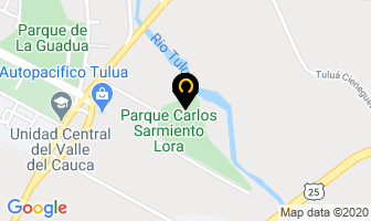 Mapa de Coruniversitec en Tulua