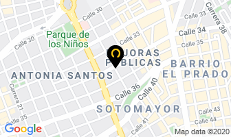 Mapa de Corviviendas E.u. en Bucaramanga