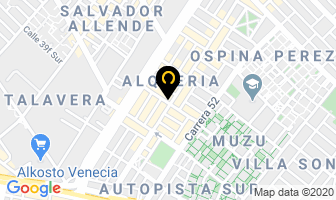 Mapa de Cosechar Seguros Ltda. en Bogotá D.C