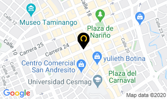 Mapa de Coser & Coser en Pasto