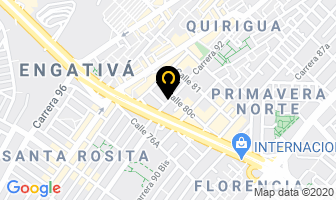Mapa de Coservicios Seteinco en Bogotá D.C