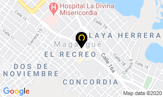Mapa de Cosespu en Magangué