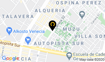 Mapa de Cosiendo & Cosiendo en Bogotá D.C