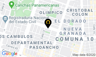 Mapa de Cositas Lindas Papelería en Cali
