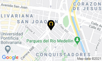 Mapa de Cosmetología N B en Medellín