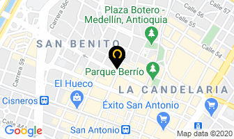 Mapa de Cosmo Máquinas en Medellín