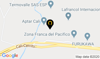 Mapa de Cosmoagro S.A. en Palmira