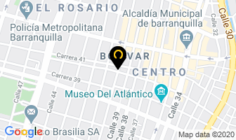 Mapa de Cosmofrio en Barranquilla