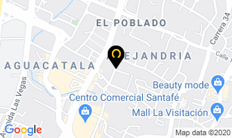 Mapa de Costa Brava en Medellín