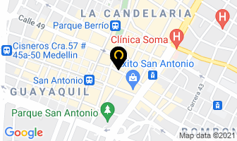 Mapa de Costelación De Joyas en Medellín
