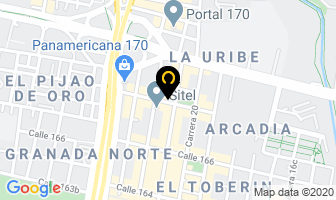 Mapa de Costillas & Carnes en Bogotá D.C