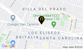 Mapa de Costurero Plaza en Bogotá D.C