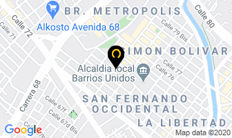 Mapa de Cotransa Colombia Ltda. en Bogotá D.C