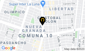 Mapa de Coverplast en Cali
