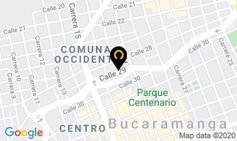 Mapa de Covetsan Ltda. en Bucaramanga