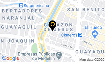 Mapa de Cp Diessel en Medellín