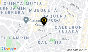 Mapa de Cp Estetica Dental en Bogotá D.C