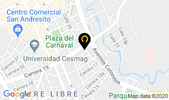 Mapa de Cp Transporte Y Logística S.a.s en Pasto