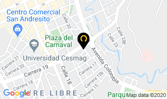 Mapa de Cp Transporte Y Logistica Sas en Pasto