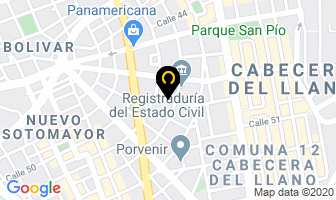 Mapa de Cpi Central De Proyectos E Ingenieria en Bucaramanga