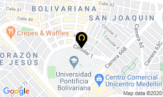 Mapa de Cr Dotaciones en Medellín
