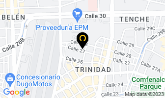Mapa de Cr Mobiliario en Medellín