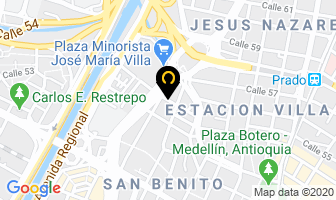 Mapa de Crc Invertress S.a. en Medellín