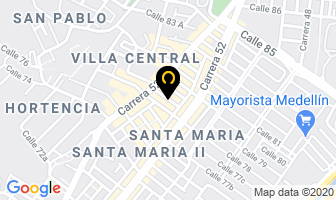 Mapa de Creaciones Cargotex en Itaguí