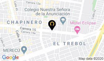 Mapa de Creaciones Dina Luz en Cali