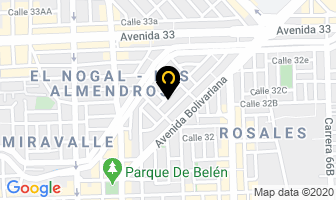 Mapa de Creaciones Edisnar en Medellín