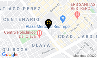 Mapa de Creaciones H.r. en Bogotá D.C