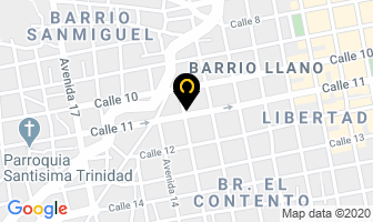 Mapa de Creaciones Jacel en Cúcuta