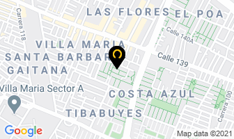 Mapa de Creaciones Jhosmar en Bogotá D.C