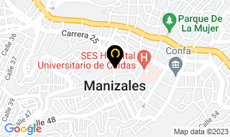 Mapa de Creaciones Marvy en Manizales