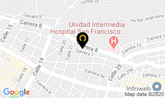 Mapa de Creaciones Sindy en Ibagué