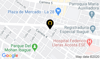 Mapa de Creaciones Varot en Ibagué