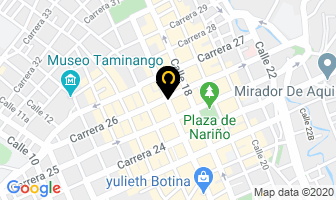 Mapa de Cream Mister Pollo en Pasto
