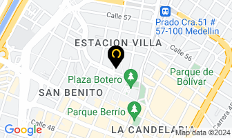 Mapa de Creamos Color en Medellín