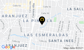 Mapa de Creamos Ltda. en Medellín