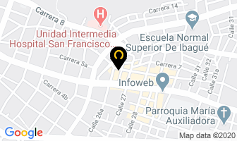 Mapa de Crear Dotaciones J.j. en Ibagué