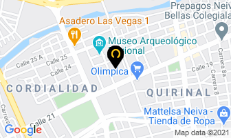 Mapa de Crear Eventos en Neiva
