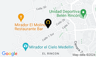 Mapa de Crearte Studio By Neri en Medellín