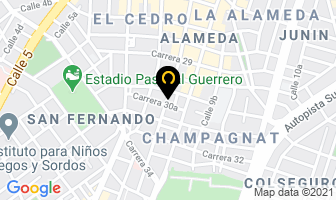 Mapa de Creativas Taller De Manualidades en Cali