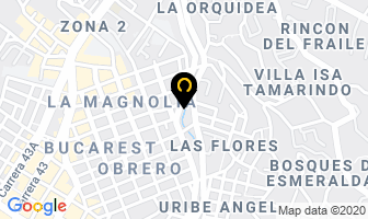 Mapa de Creative Taller Industrial en Medellín
