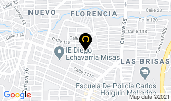 Mapa de Creativo Soluciones Virtuales en Medellín