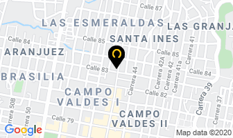 Mapa de Creazioni Digitali en Medellín