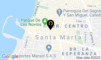 Mapa de Credi Rapidisimo en Santa Marta